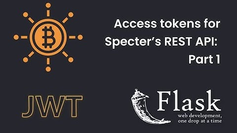 Specter Desktop: JWT Auth on REST-API