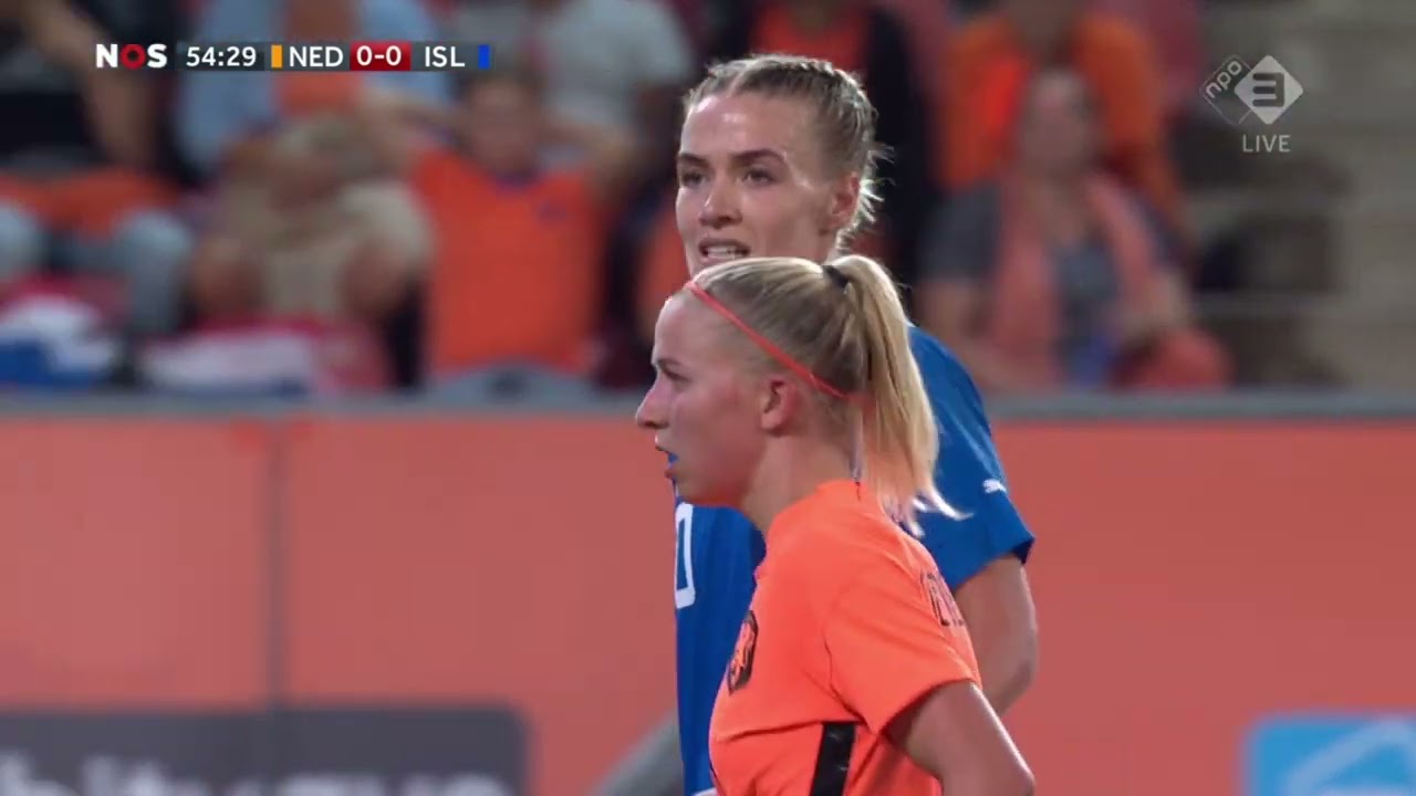The Netherlands Women - Iceland Women || WC Qualifiers 2022 || 06-09-2022 || SECOND HALF