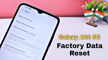 Samsung Galaxy A22 5G Factory Data Reset Guide || Take Full Restore Of All Samsung Phones🔥