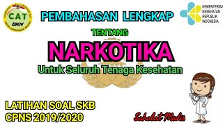 Narkotika adalah sub materi yang diujikan pada skb tahun lalu, dan
kemungkinan ini akan lagi maka dari itu video kali ini, kita akan...