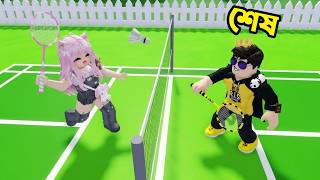 Surjo Vs Bidushi, who will win today 😯 | Badminton in Roblox | Ris Gaming