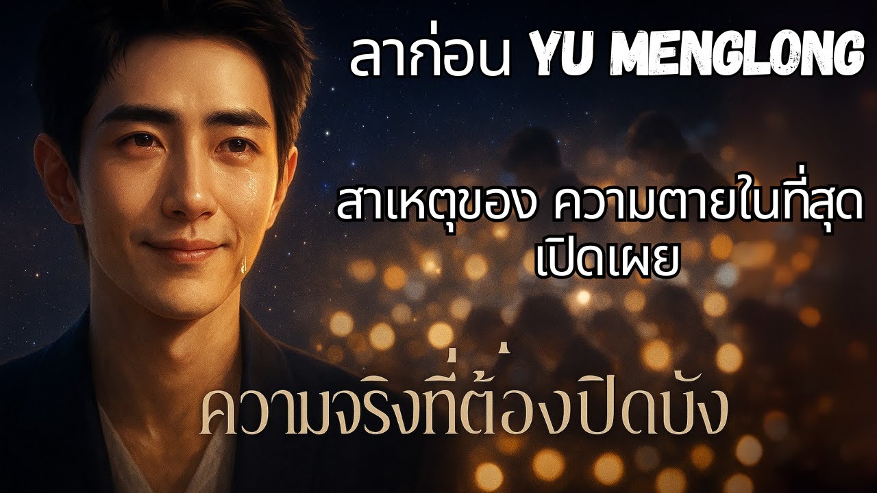 สาเหตุการเสียชีวิตของ อลัน อวี๋ เหมิงหลง ที่ปิดบังมาตลอด | เพื่อนดาราและแฟนคลับร่ำไห้