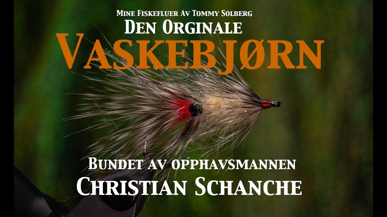 Den Orginale Vaskebjørn. Bundet er opphavsmannen selv, Christian Schanche.