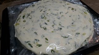 Scallion pancake -Pancake daun bawang || Cong yio ping taiwan |葱油饼