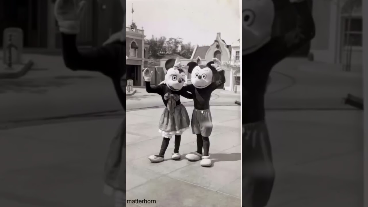20th century Mickey Mouse costumes🐭|| 1900s photographs|| vintage aesthetic || cosplaying || Disney