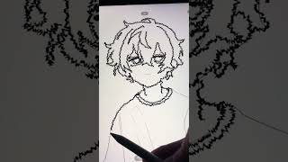 My OC animated ✨ App: AmberPaint#viral #ocart #animationloop #omori #omorigame