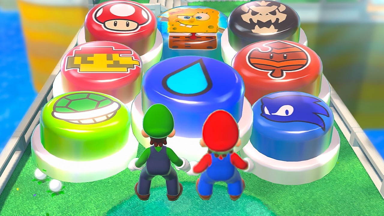 Super Mario 3D World - NEW Special P-Switches - YouTube