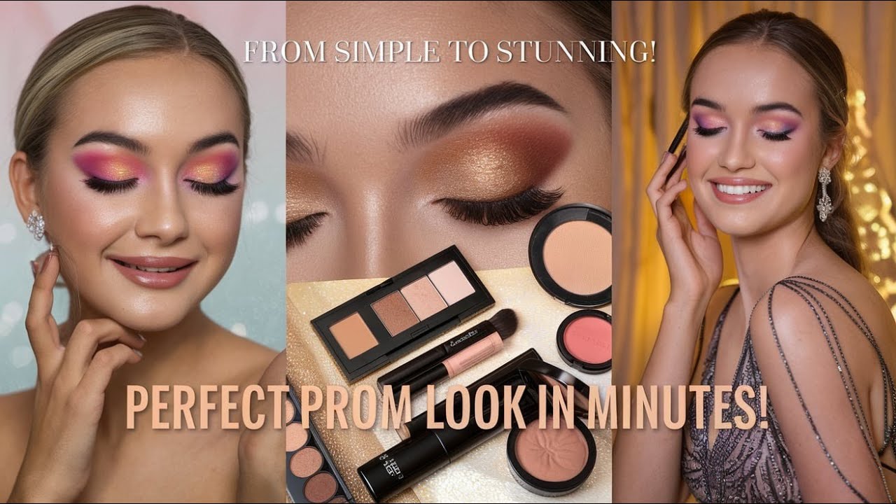 Prom Makeup Made Easy Step by Step Guide - YouTube