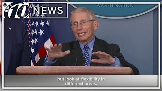 Dr. Fauci says timeline to re-open country amid the coronavirus outbreak is flexible