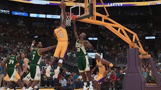 KOBE BRYANT ERA 2002 LOS ANGELES LAKERS vs SEATTLE SUPERSONICS[ NBA 2K24 GAMEPLAY  PS5 4K UHD #nba