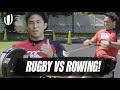 BRUTAL 100m Race! | When Rugby takes on Rowing! | Ultimate Rugby Challenges