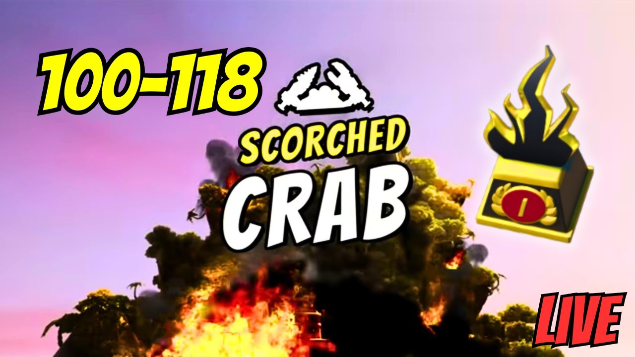 Boom Beach Scorced Crab July 2020 Stage 100-118