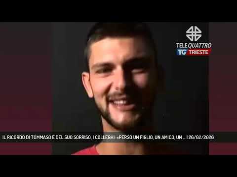 IL RICORDO DI TOMMASO E DEL SUO SORRISO, I COLLEGHI: «PERSO UN FIGLIO, UN AMICO, UN ... | 26/02/2026