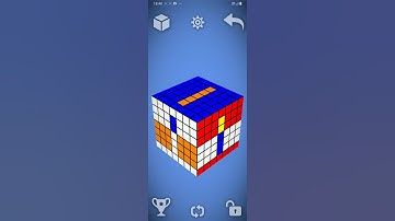 new pattern on 7x7 cube #shorts