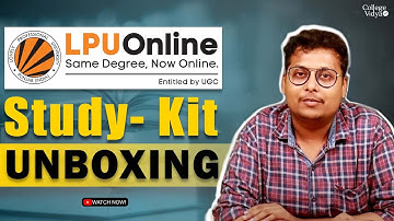 LPU Online Study-Kit Unboxing| LMS| Student Review🔥🔥