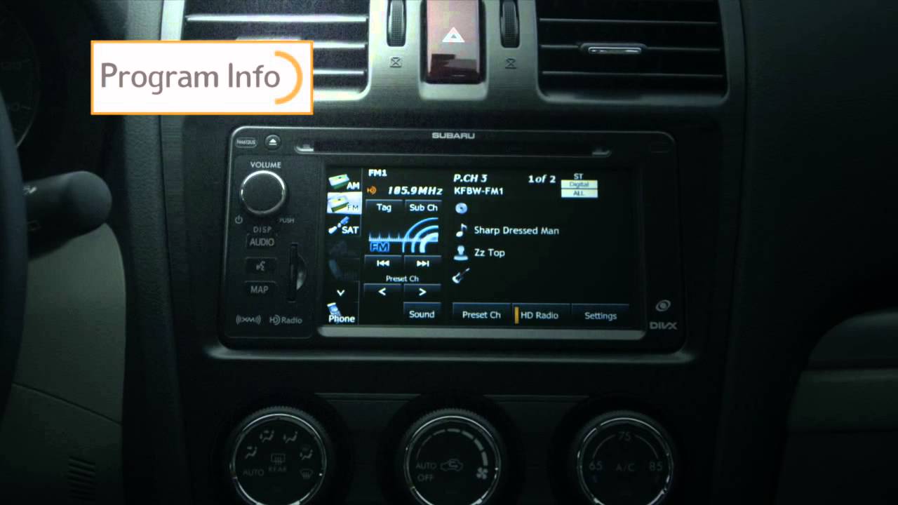 2014 Subaru Crosstrek w/HD Radio™ Technology - YouTube
