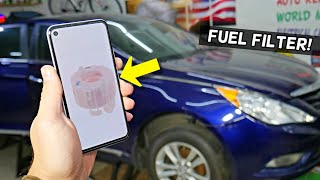 HYUNDAI SONATA FUEL FILTER LOCATION REPLACEMENT EXPLAINED