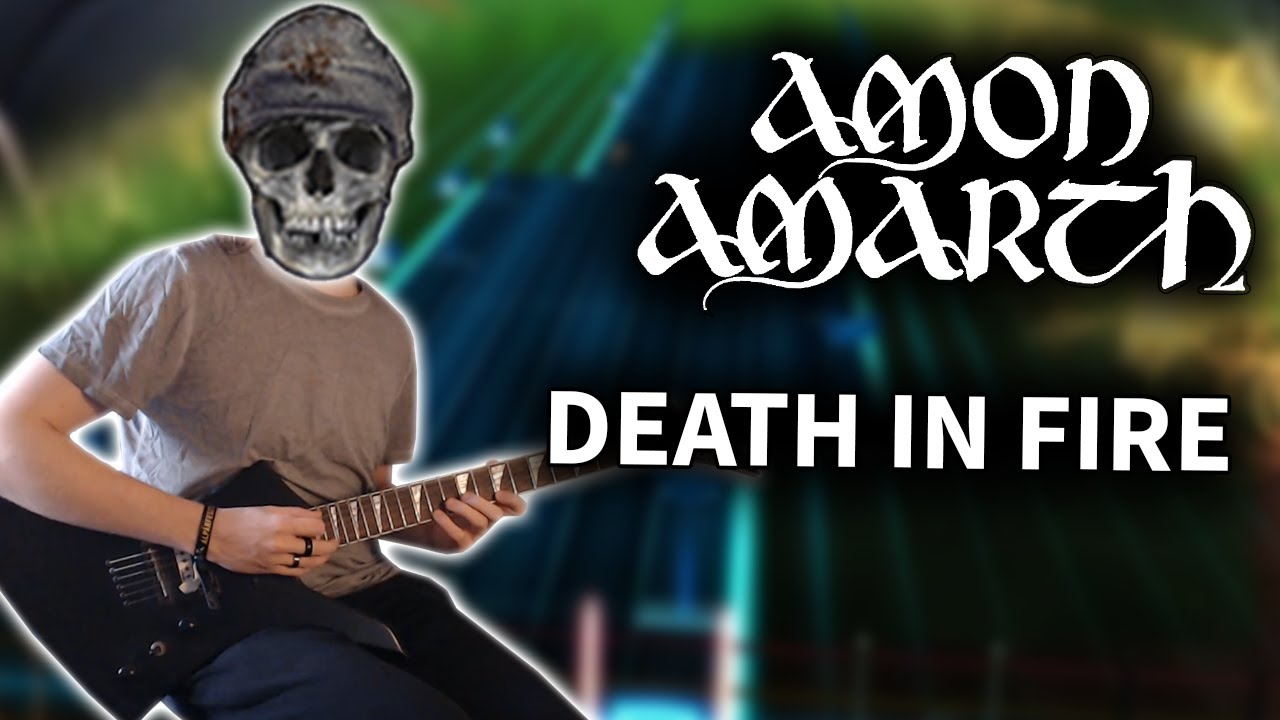 Amon Amarth - Death in Fire (Rocksmith DLC) Guitar Cover - YouTube