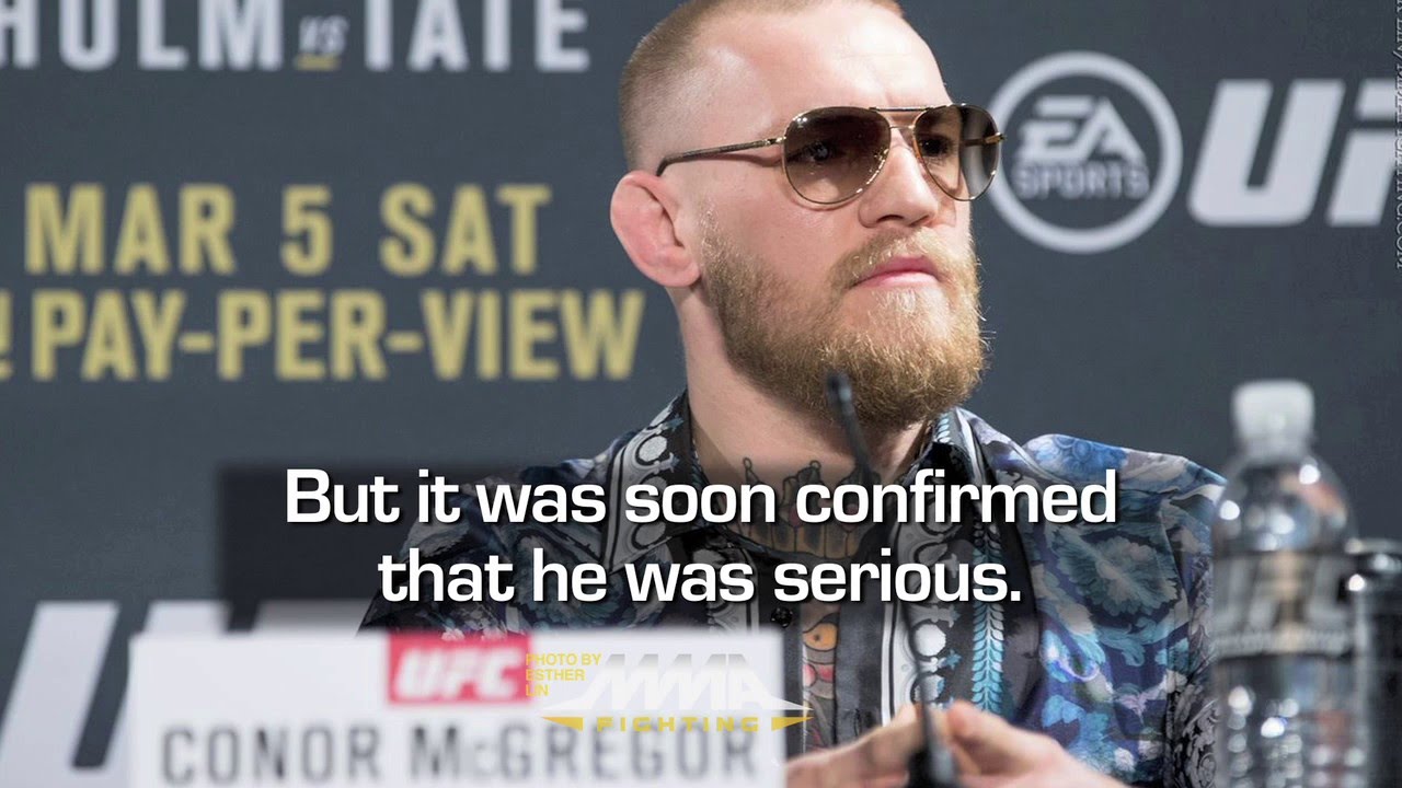 Conor McGregor: Retired? Trolling? Latest UFC 200 Fight Card Update - YouTube