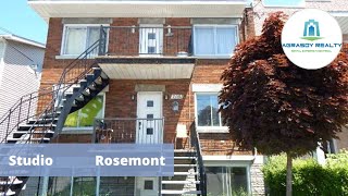 7157 13e Avenue - Beautiful Studio in Rosemont-a louer (VIRTUAL VISIT)
