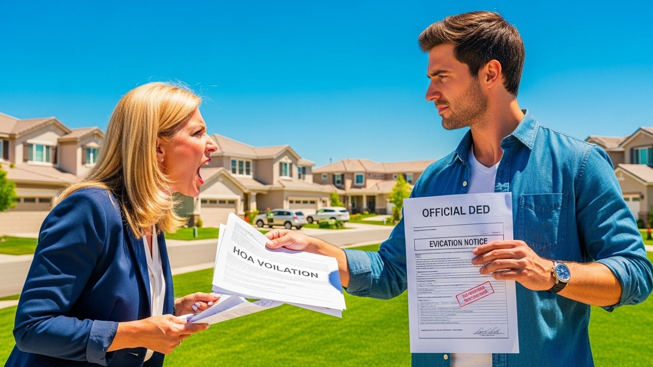 HOA Built 9 Houses on My Property, I Let Families Move In, Then Evicted Everyone With My Deed