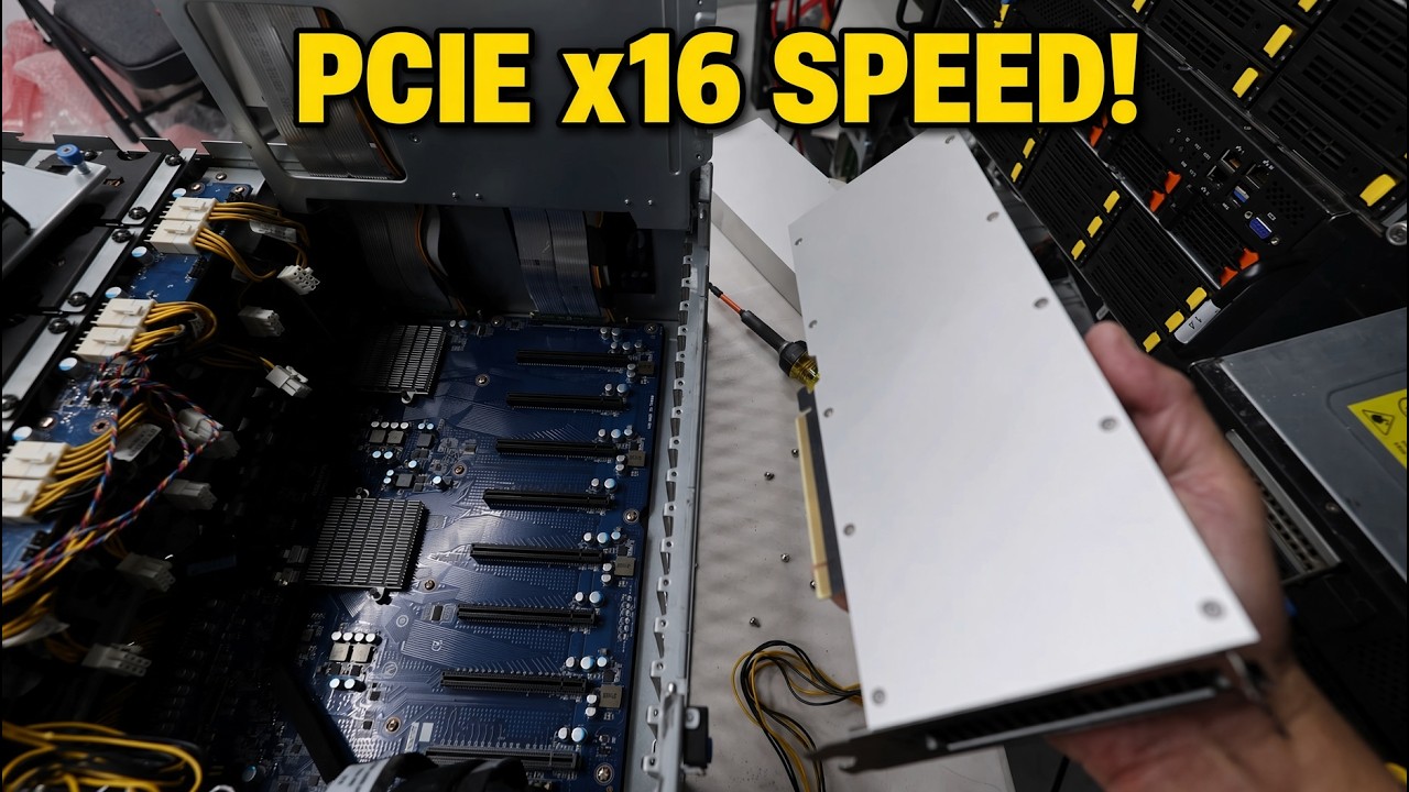 PCIE x16 LANES CMP 170HX 64GB LIVE TESTING!