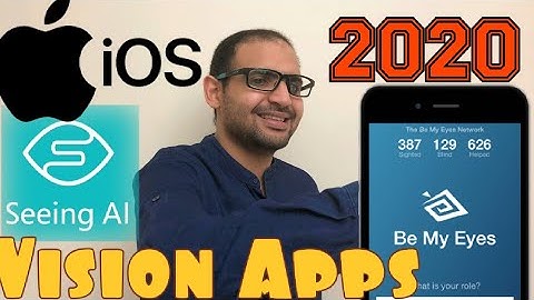 Top  FREE IOS apps for Blind People 2023 and visually impaired