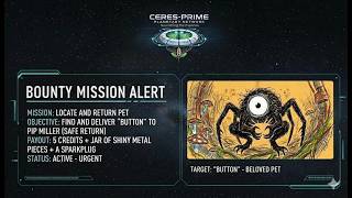 Bounty Finding Button Pip Miller Of Ceres Prime