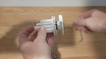 How to replace a chain in a roller blind