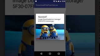 Android Download File From Server With Progress Bar