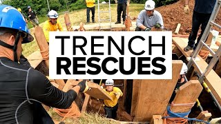 Middletown firefighter 'trench rescue training'