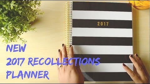 **NEW** 2017 Michaels/ Recollections Planner - FULL LOOK!