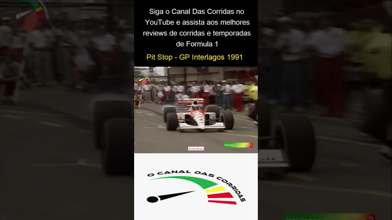 Formula 1 - Pit Stop (GP Interlagos - 1991)
