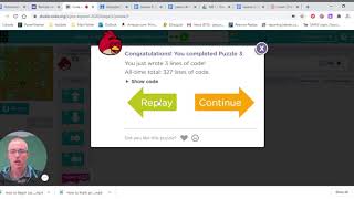 How to Begin Lesson 3  Programming with Angry Birds (Corrected Version) screenshot 4