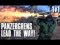 Panzergrens lead the way  1v1  company of heroes 3