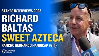 Richard Baltas Talks SWEET AZTECA after Rancho Bernardo (G3) Win