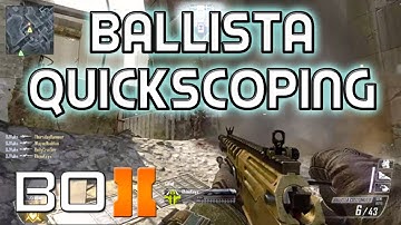 BO2: Ballista Quickscoping on Yemen (MP Gameplay)