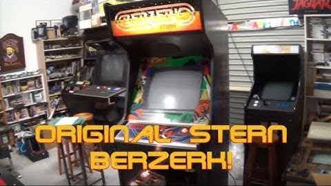 The Arcade Project - Original Stern Berzerk Cabinet (Part 1)