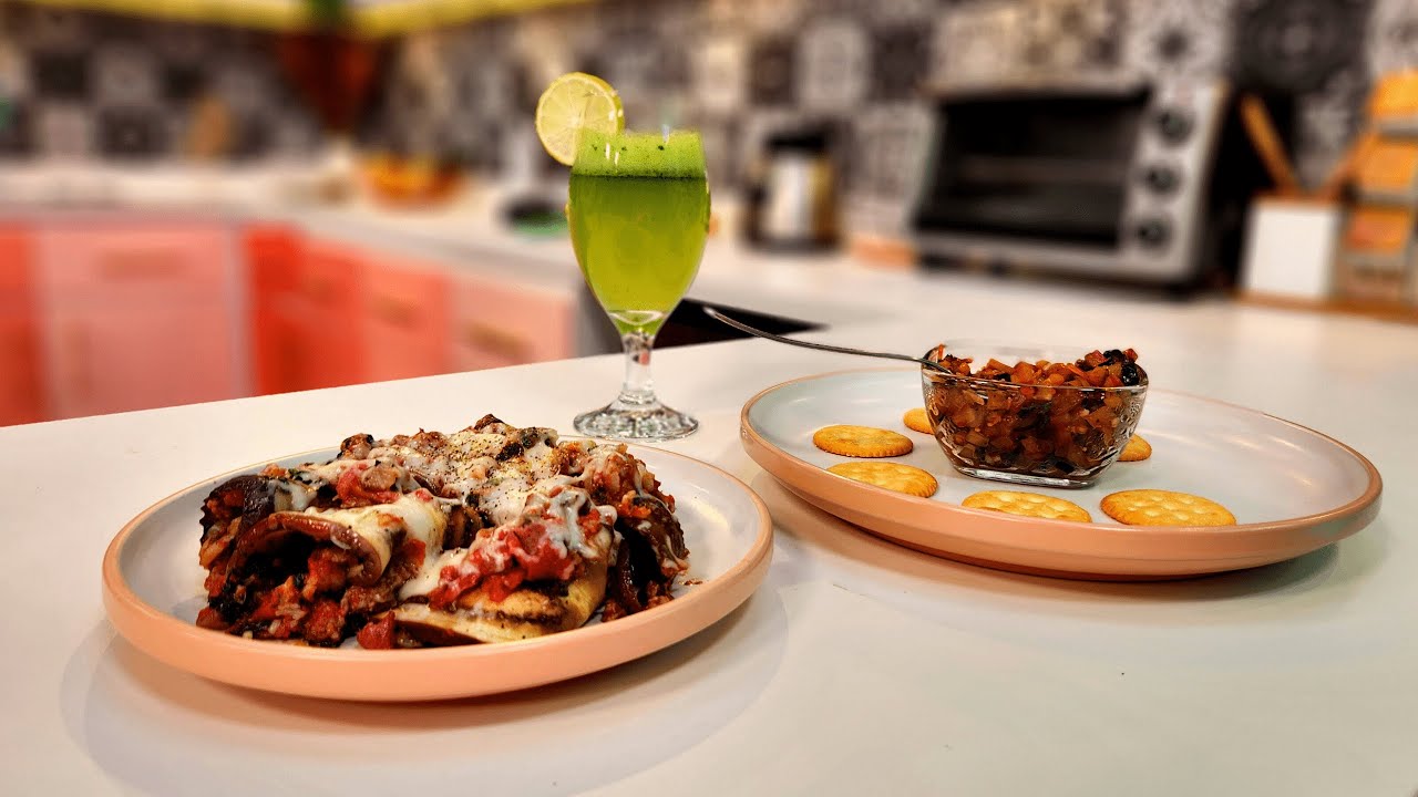 🍆 Antipasto y rollitos de berenjena. 🥗 Sabores 👩‍🍳 YouTube