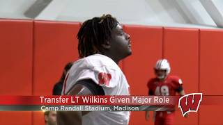 Transfer left tackle PJ Wilkins tasked with major role