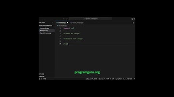 Python Opencv - Rotate Image #shorts  #education #python #coding #pythonic #programming