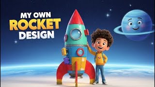 My Own Rocket Design: Blast Off with Your Imagination! How To Make Rockets? Rocket Science for Kids!
