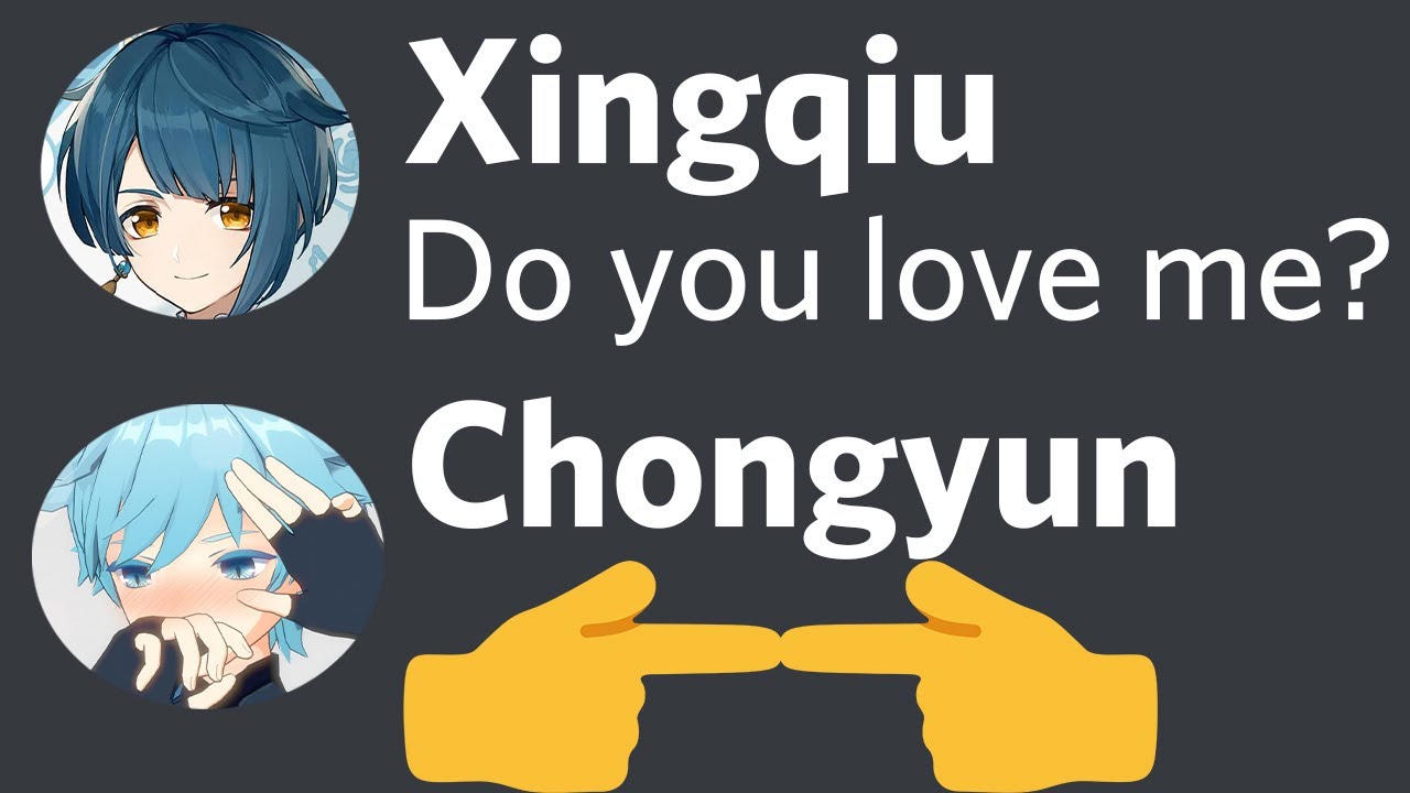 Chongyun x Xingqiu Is A Thing OR?..