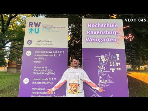 Ravensburg Weingarten University (RWU) Tour | Hochschule | Deepanshu Hans | Hindi