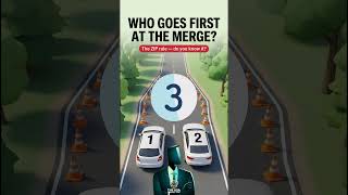 The Merge Rule That Moves Traffic 40% Faster — Most Drivers Refuse to Use It 🚗✅ #DrivingTips #Shorts