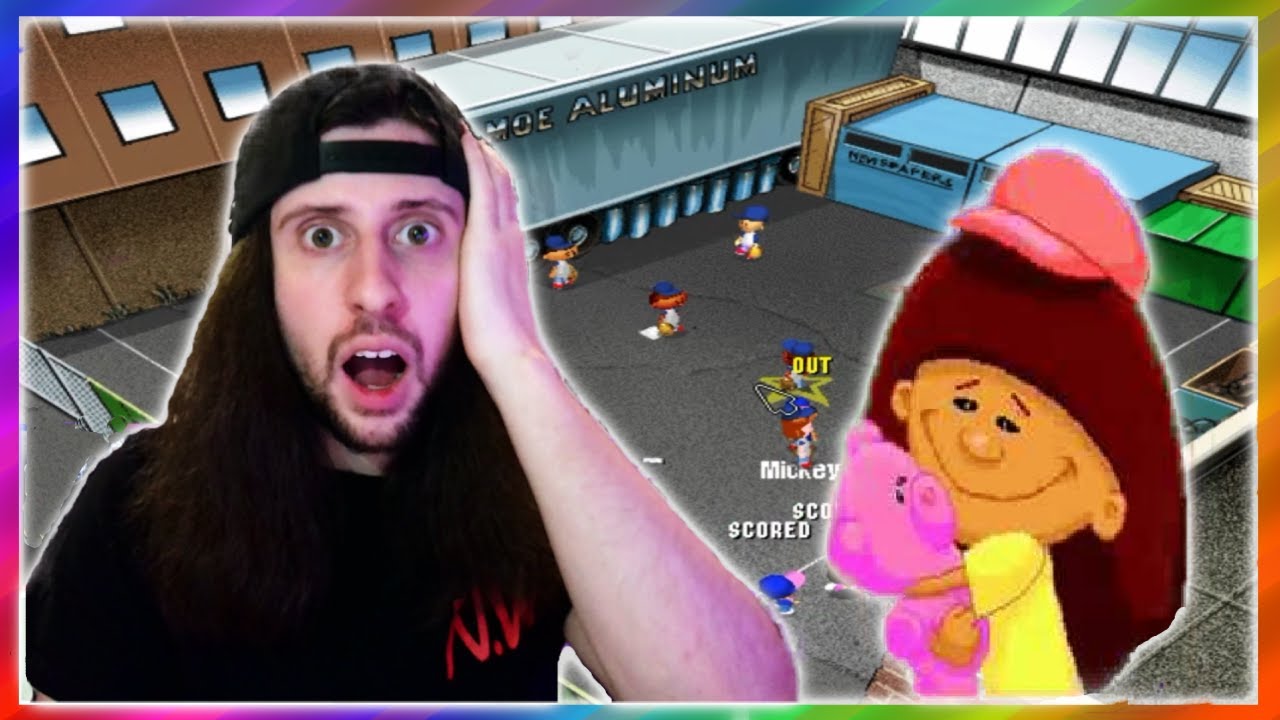 Backyard Baseball but it's a shutout at tin can alley?!? YouTube