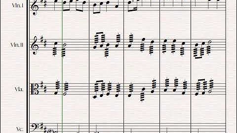 Waltzing Matilda string quartet