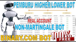 Famous PEMBURU HIGHER LOWER BOT⚡😍💲NON MARTINGALE BOT🌴⚡💲BINARY.COM🌴⚡FREE DOWNLOAD⚡🌴👇👇👇 Wealth