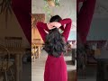 "Stop your bun from falling! 🛑 Bird's Nest Hair Clip Tutorial #Shorts"