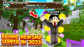 *BEST* NEW Minecraft Survival SMP Server In 2023! (No Griefing) (JAVA/MCPE/BEDROCK/WIN 10/XBOX/PS5)